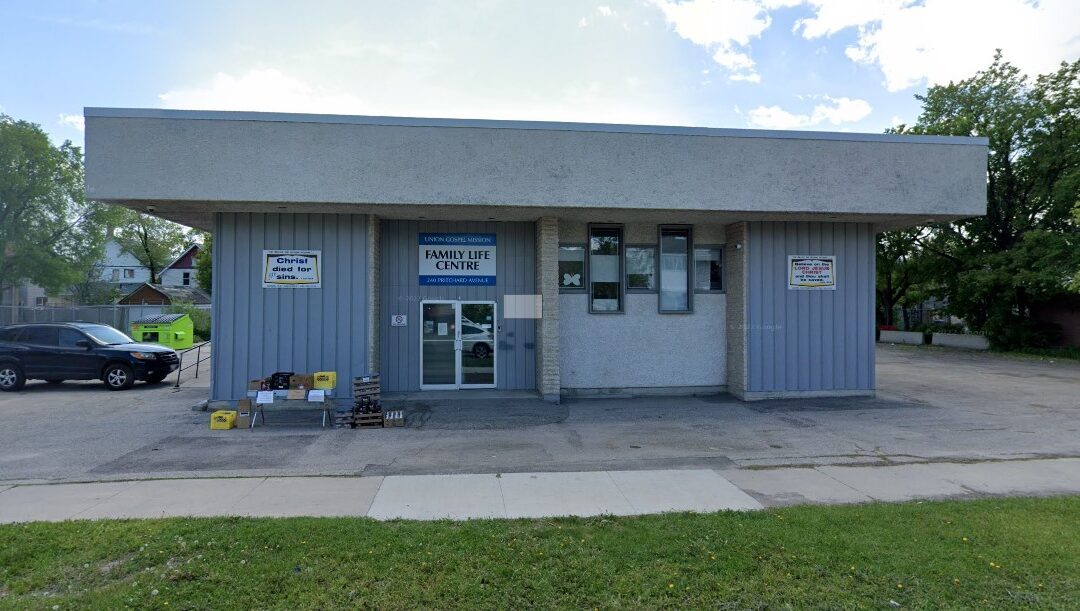 Needs at our Family Life Centre, 240 Pritchard Ave!